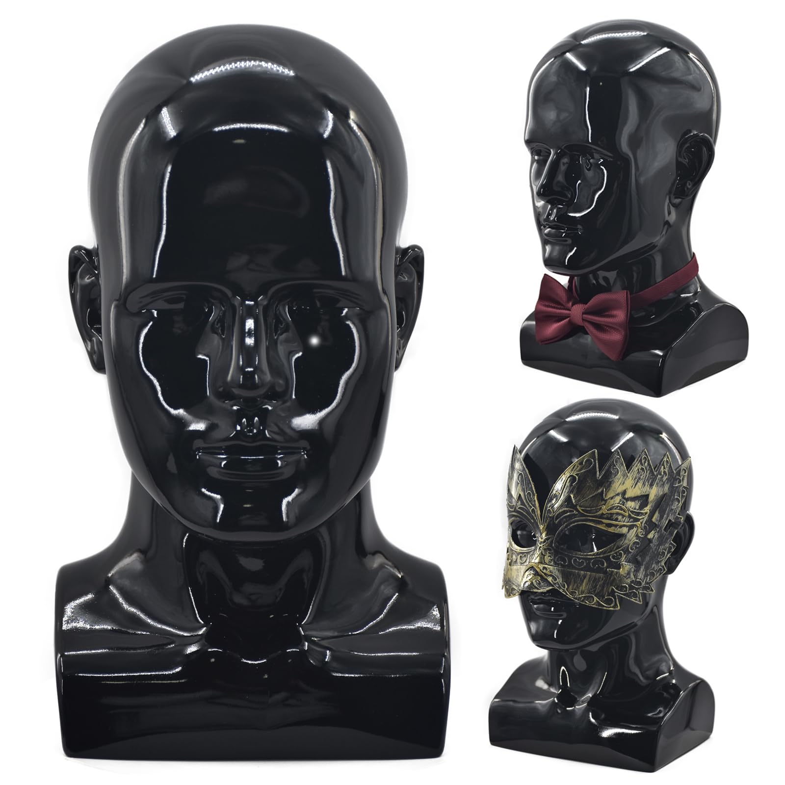 Amazon.com: Male Mannequin Head Professional Manikin Head for